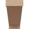 Ekena Millwork 5"W x 15"D x 10"H Classic Burlington Rough Cedar Woodgrain TimberThane Corbel, Primed Tan CORUR05X15X10BURRCPR - alternate 5